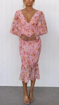 Amara Stunning Flower Dress