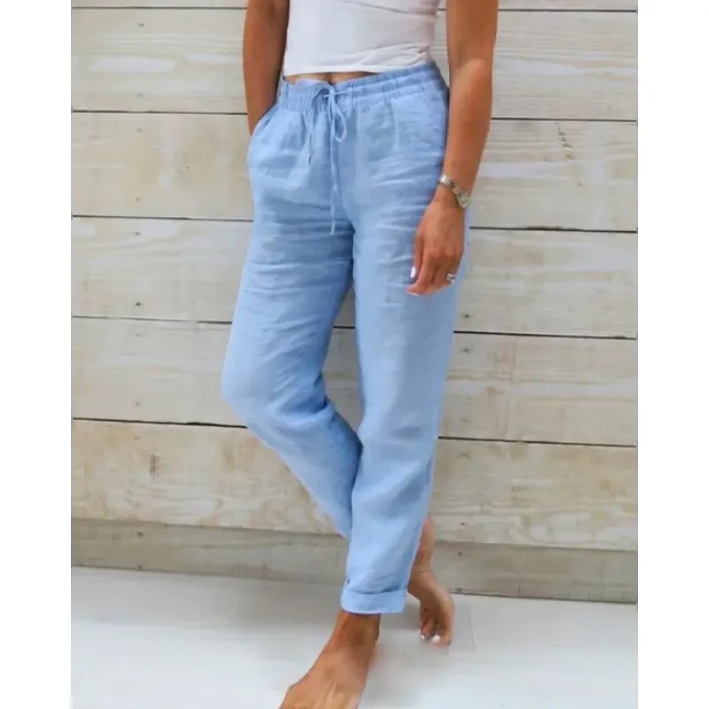 Amara Trousers in Blue