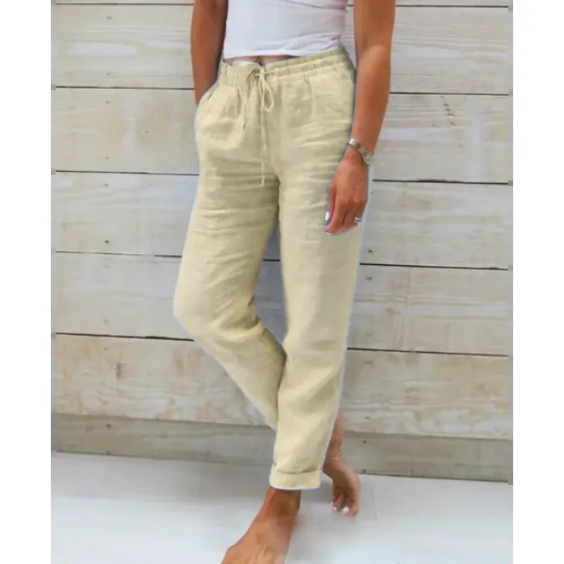 Amara Trousers in Khaki