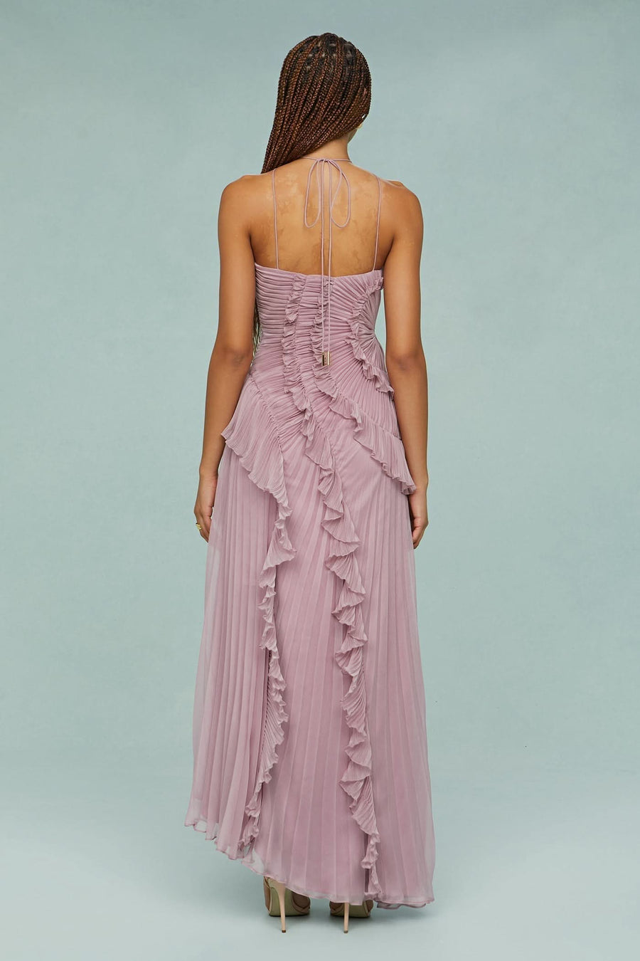 Amelia | Halter Maxi Dress