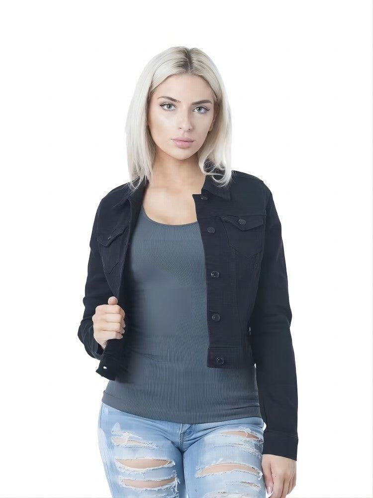 Amelie Casual Jacket in Black