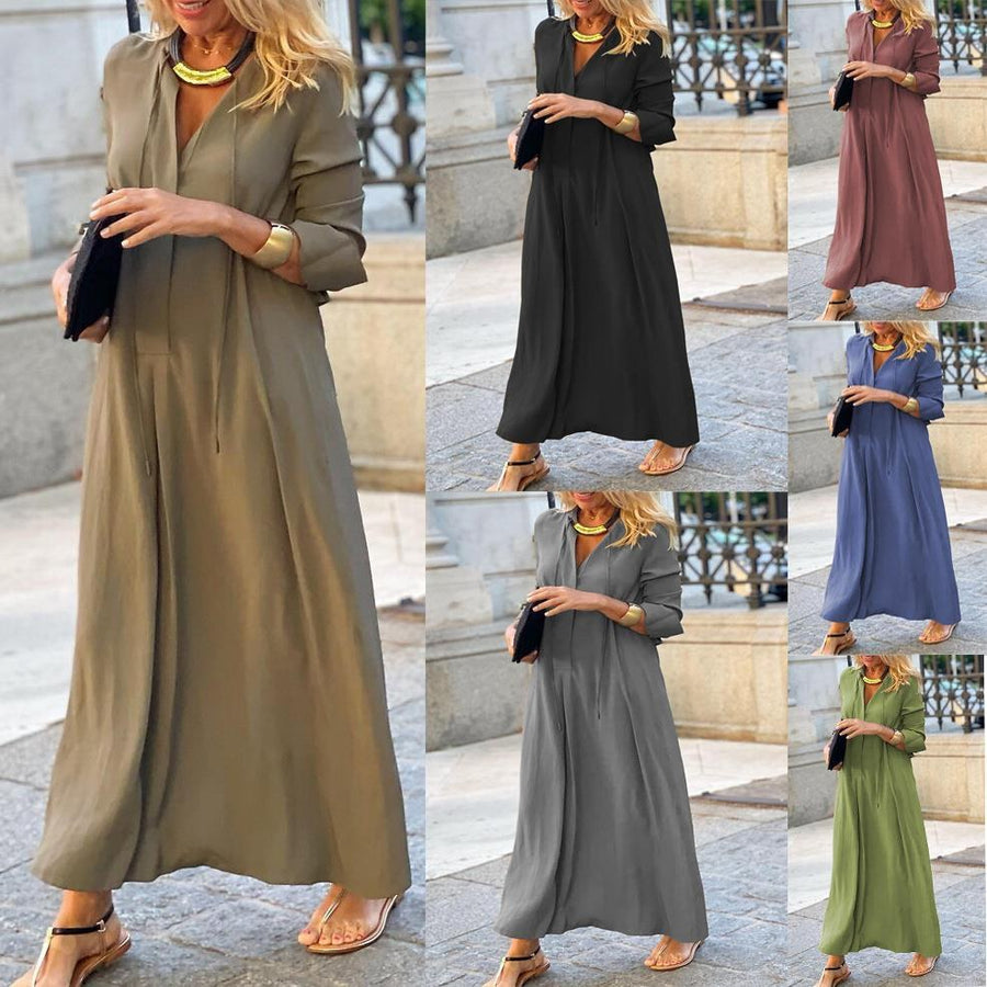 Amelie Elegant Maxi Dress
