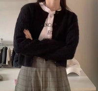 Amelie Knit Jacket in Black