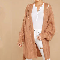 Amelie Knit Sweater with Side Split