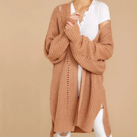 Amelie Knit Sweater with Side Split