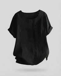Amelie Knit Top in Black