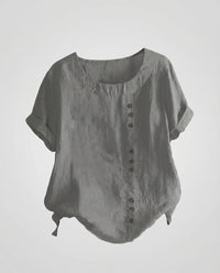 Amelie Knit Top in Dark Grey