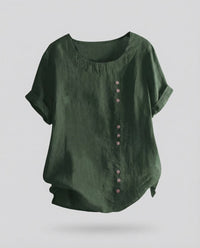 Amelie Knit Top in Green