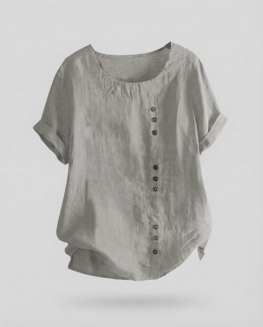 Amelie Knit Top in Grey