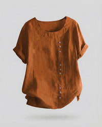 Amelie Knit Top in Orange