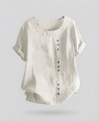 Amelie Knit Top in White