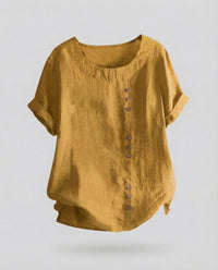 Amelie Knit Top in Yellow