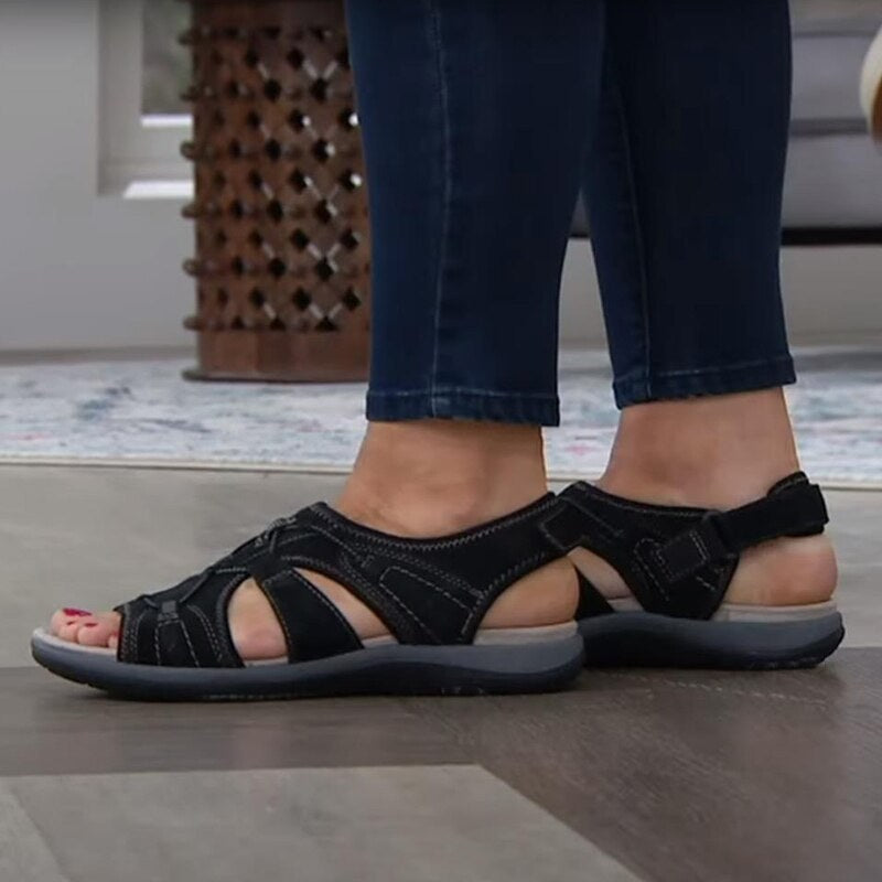 Amelie Orthopaedic Sandals in Purple