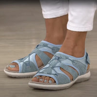 Amelie Orthopaedic Sandals in Purple