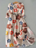 Amelie Retro Bloom Dress