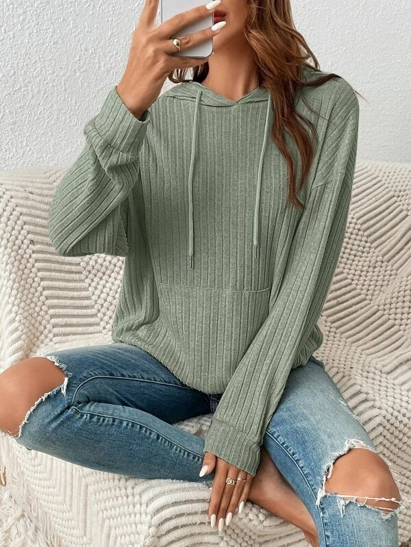 Amira Hoodie in Green