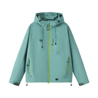 Anaya Breathable Jacket with Hood in Grey