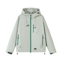 Anaya Breathable Jacket with Hood in Light Green