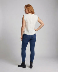 Anaya Linen Blend Top
