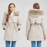 Anaya Parka in Light Grey