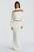 Fern Maxi Skirt - Ivory