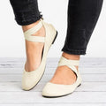 Verena | Women's Comfortable Ankle Strap Flats