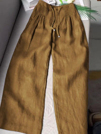 Annabelle™ Wide-Leg Pants in Khaki