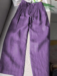 Annabelle™ Wide-Leg Pants in Purple