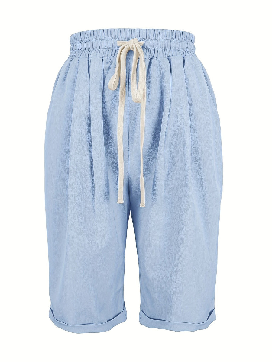 Anne™ Relaxed Capri Pants in Gray