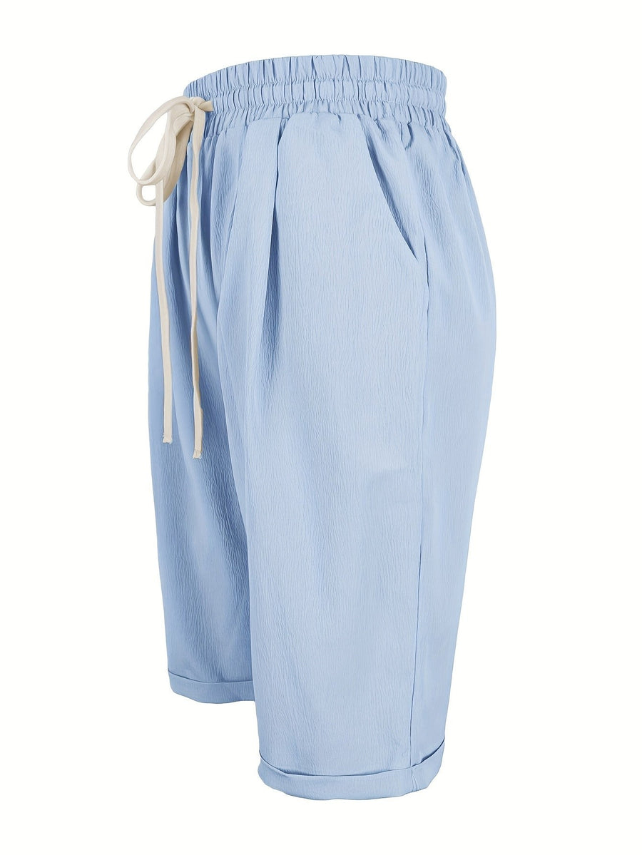 Anne™ Relaxed Capri Pants in Gray
