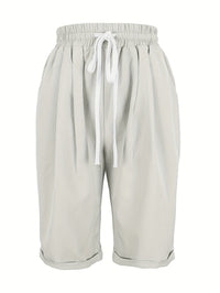 Anne™ Relaxed Capri Pants in Gray