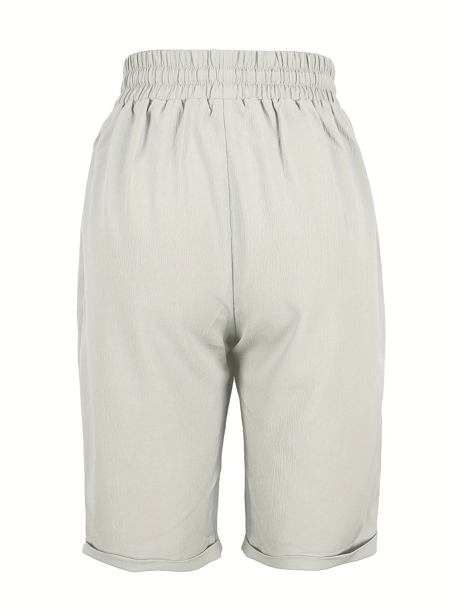 Anne™ Relaxed Capri Pants in Gray