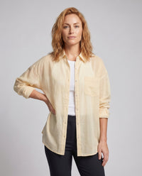 Annika Casual Linen Blouse