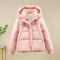 Annika Jacket with Hood in Pink