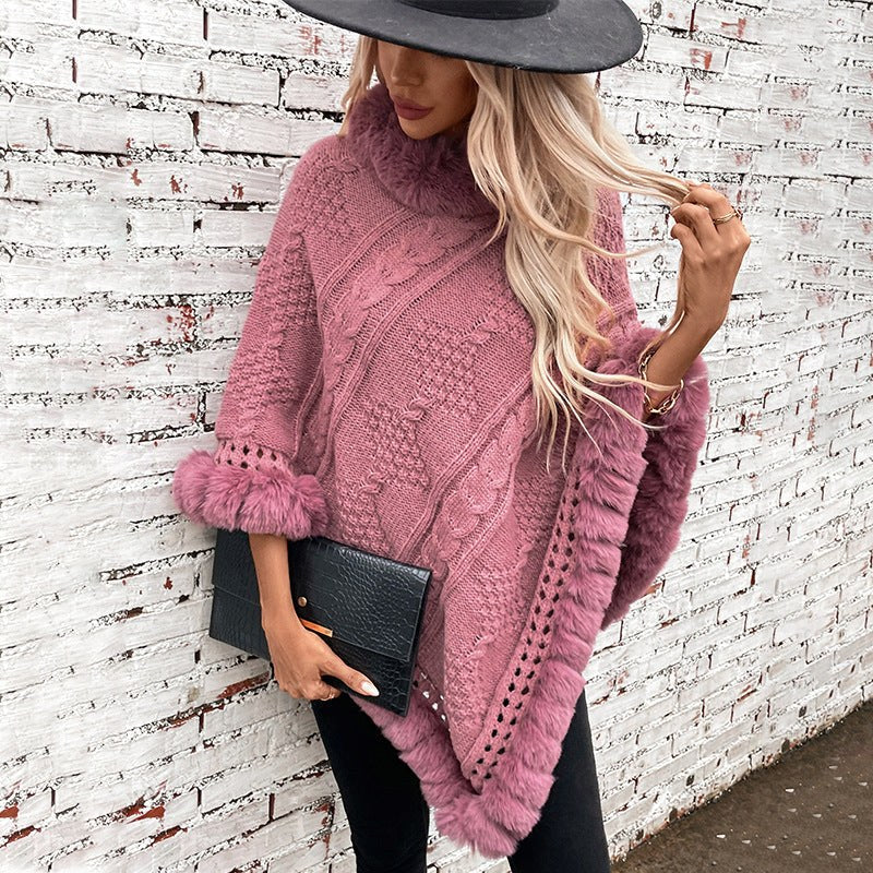 Annika Velvet Poncho