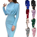 Anouk Elegant Dress with Long Sleeve