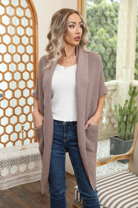 Anouk Knit Cardigan with Pockets in Khaki