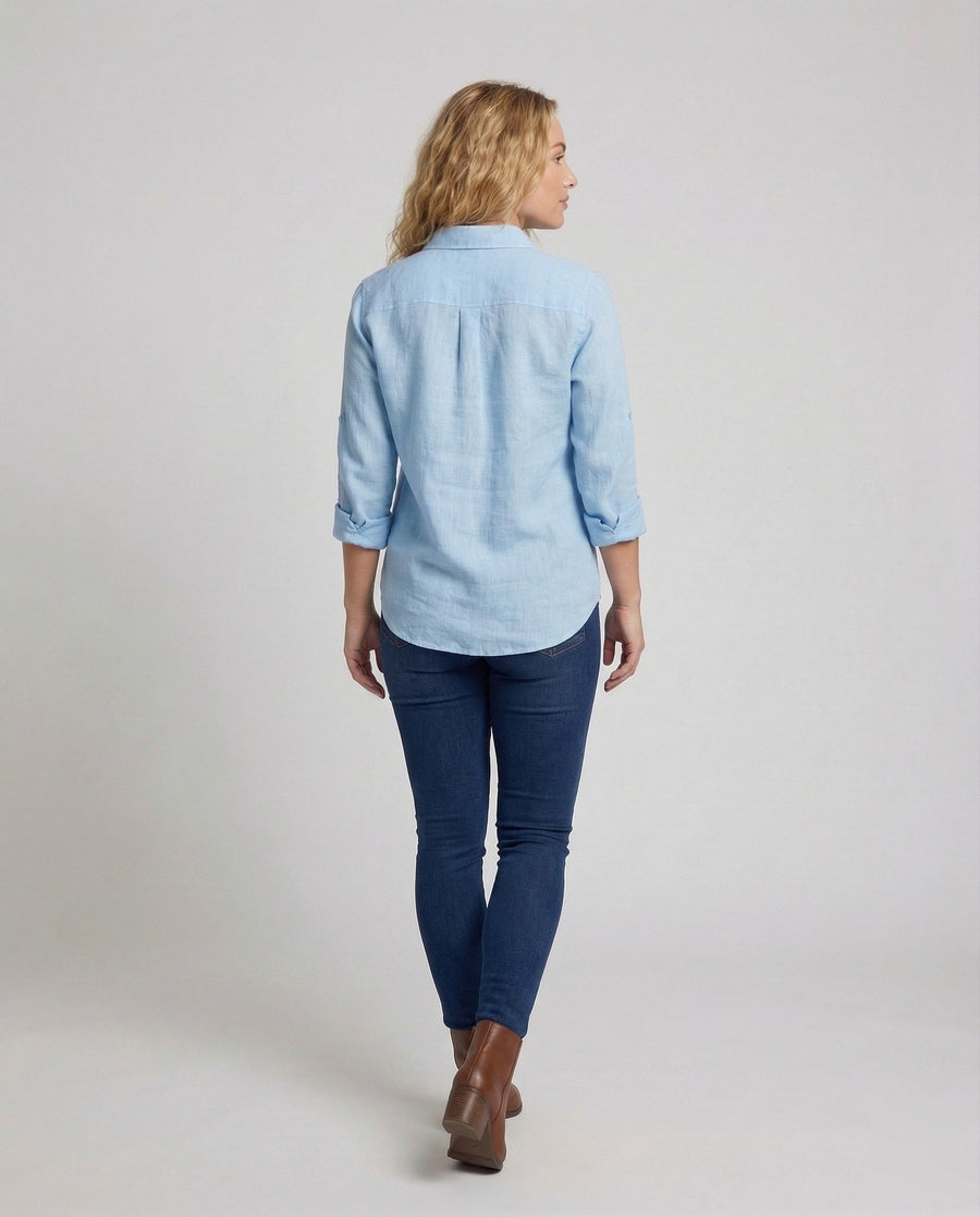 Anouk Linen Vest