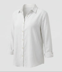 Anouk Linen Vest in White