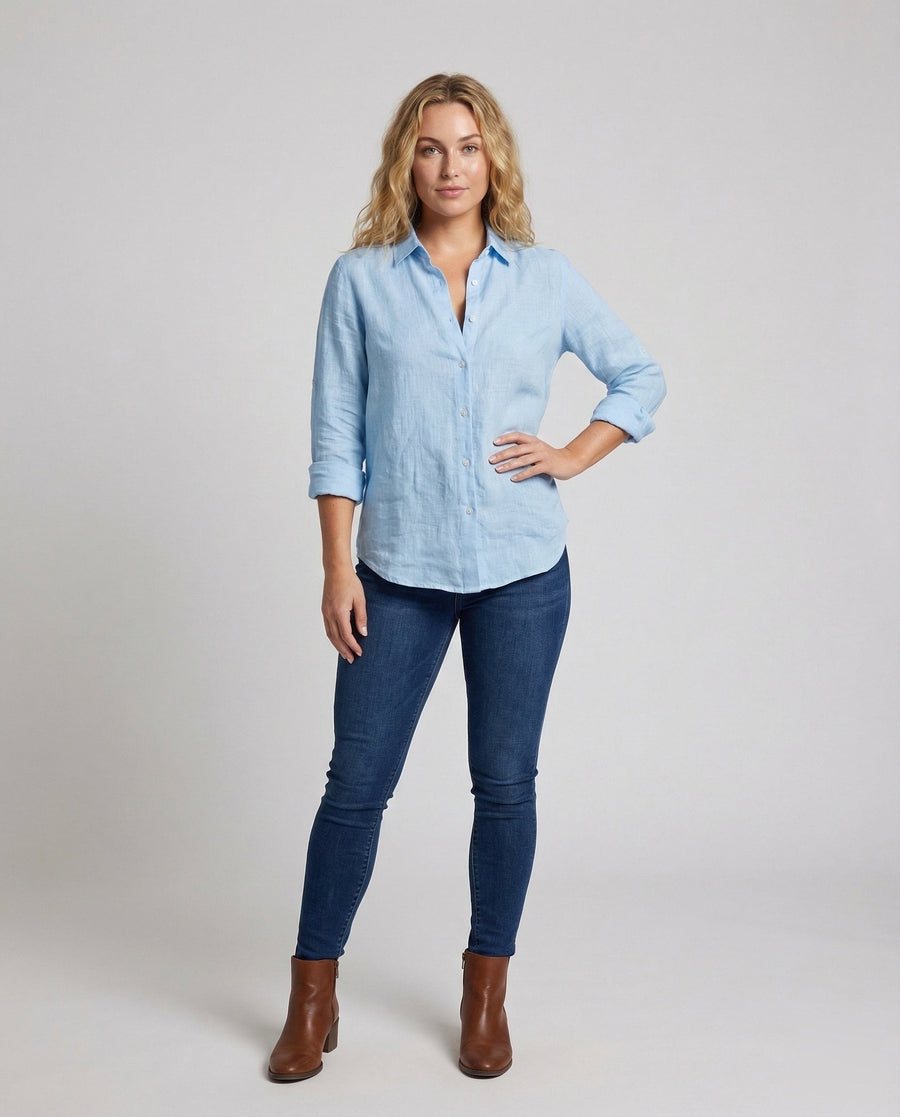 Anouk Linen Vest