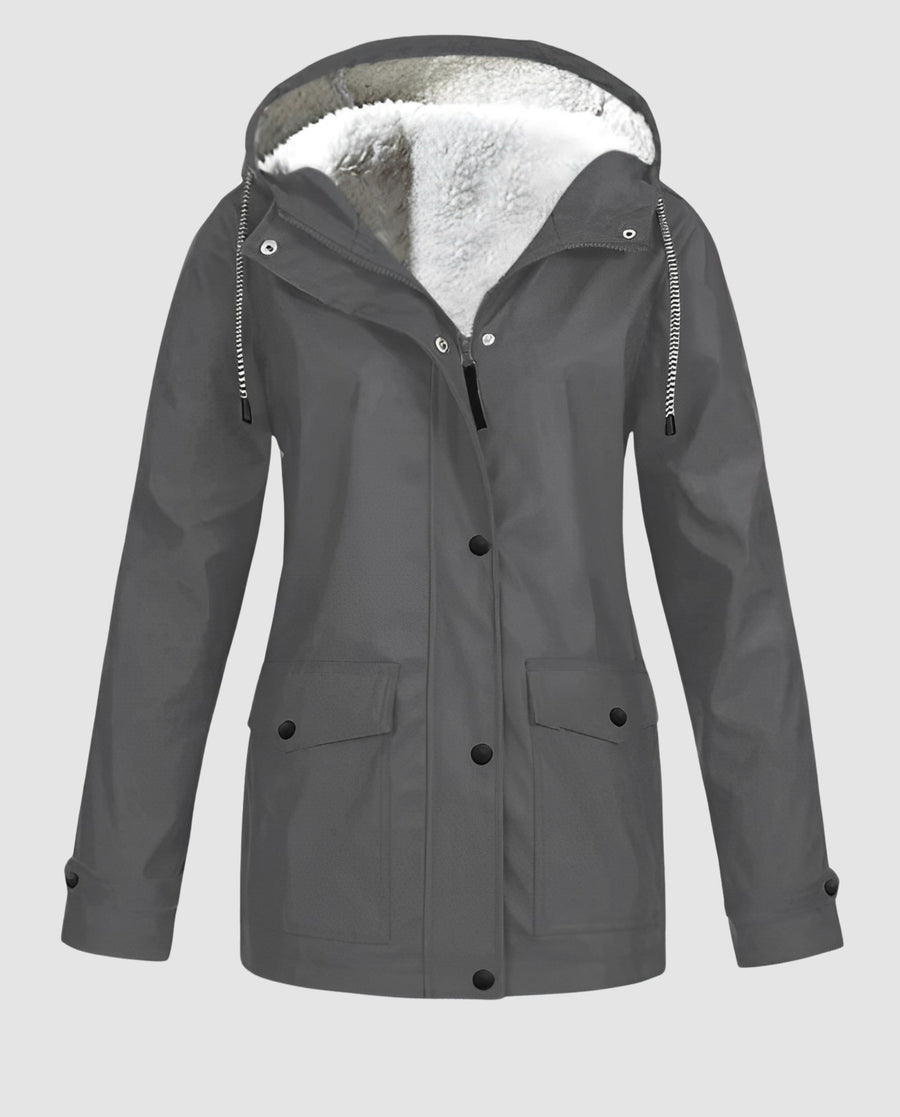 Anouk Warm Jacket in Grey