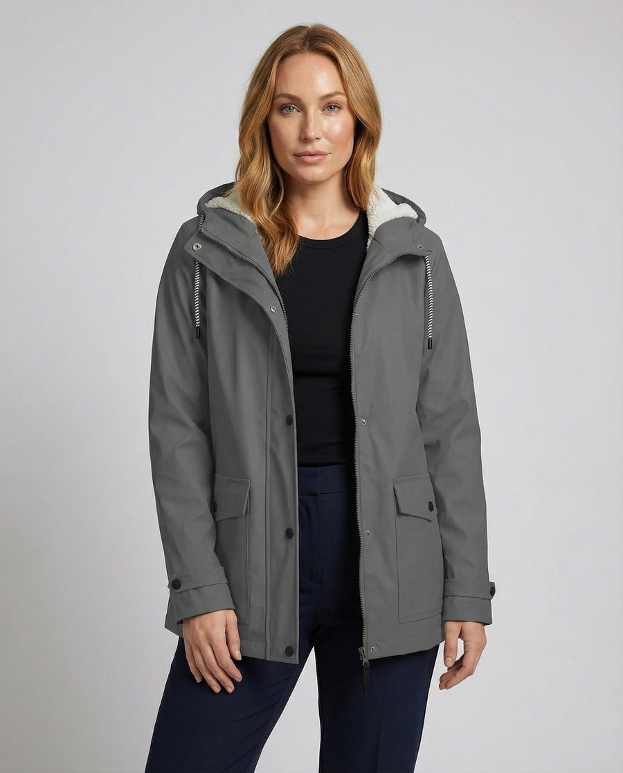 Anouk Warm Jacket in Grey