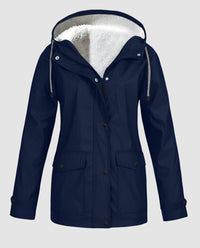 Anouk Warm Jacket in Navy