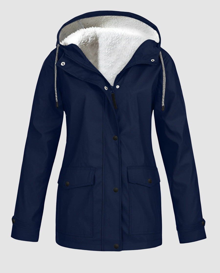Anouk Warm Jacket in Navy