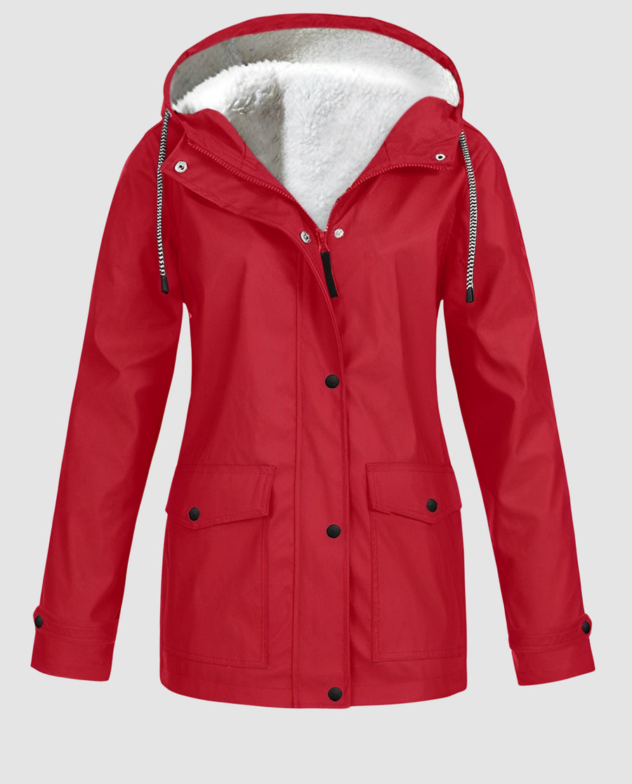 Anouk Warm Jacket in Red