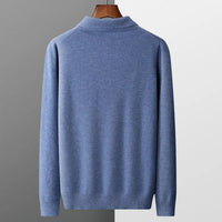 Anselme | Men's Collared Knit Polo Sweater