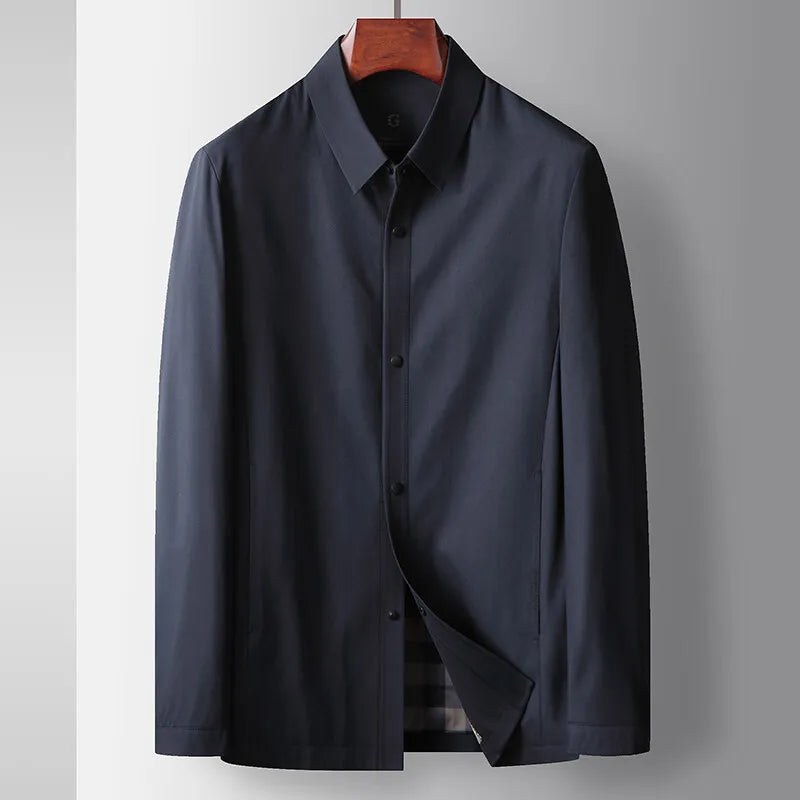 Anthony St. Clair Jacket in Navy Blue