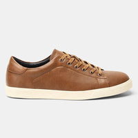 Anthony St. Clair Leather Low Top Sneaker in Sienna Brown