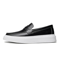 Anthony St. Clair Penny Loafer in Charcoal