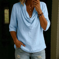 Antonia Airy Linen Blouse